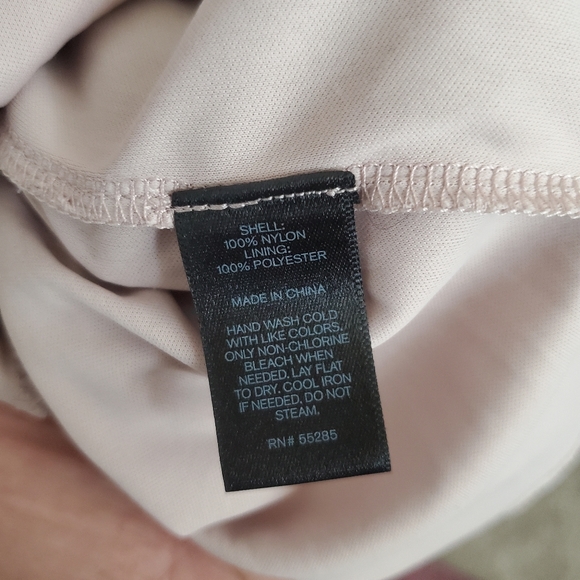 NWOT Express | Red Lace Overlay Sheath Dress - Picture 6 of 6